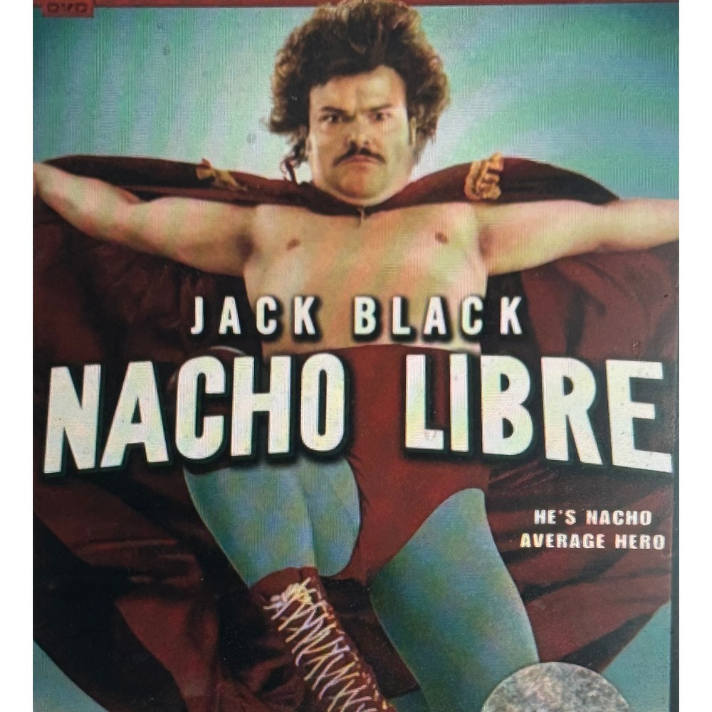 Nacho Libre DVD Disc Only Jack Black Comedy Wrestling Movie Tested Works